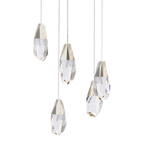 Martini 17'' LED Chandelier, Polished Nickel - Main Product Image.jpg