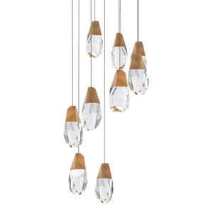 Martini 17'' LED Pendant, Aged Brass - Main Product Image.jpg