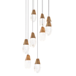 Martini 17'' LED Pendant, Aged Brass - Main Product Image.jpg