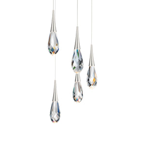 Hibiscus 17'' LED Pendant, Polished Nickel - Main Product Image.jpg
