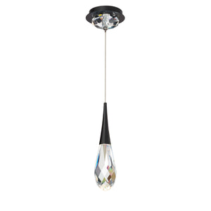 Hibiscus 3'' LED Mini Pendant, Black - Main Product Image.jpg
