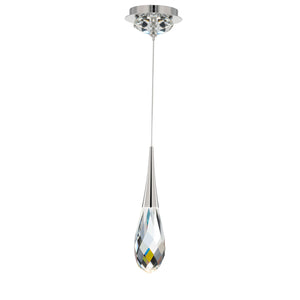 Hibiscus 3'' LED Mini Pendant, Polished Nickel - Main Product Image.jpg