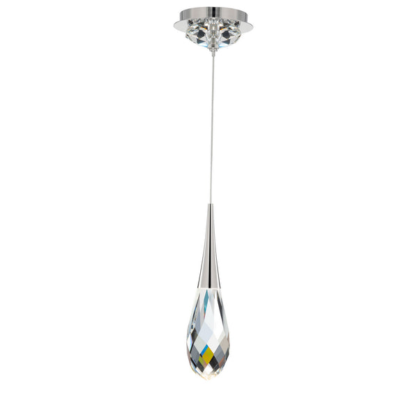Hibiscus 3'' LED Mini Pendant, Polished Nickel - Main Product Image.jpg
