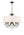 Ophelia 24'' Five Light Chandelier, Matte Black Clear Hand Cut Crystal - Main Product Image.jpg