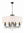 Ophelia 32'' Eight Light Chandelier, Matte Black Clear Hand Cut Crystal - Main Product Image.jpg