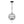Soleil 12.5'' Three Light Mini Chandelier, Black - Main Product Image.jpg