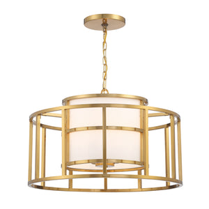 Hulcroft 25'' Five Light Chandelier, Gold - Main Product Image.jpg