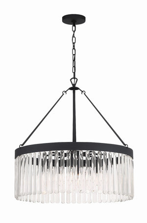 Emorick 24'' Eight Light Chandelier, Black - Main Product Image.jpg