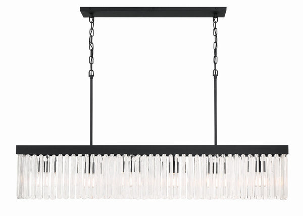 Emorick 7.25'' Six Light Chandelier, Black - Main Product Image.jpg