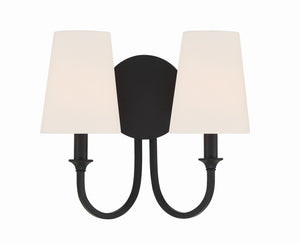 Payne 13.5'' Two Light Wall Sconce, Black - Main Product Image.jpg