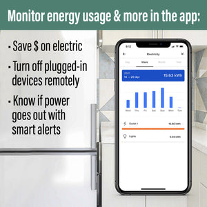 adorne® WNAH10KITG1 Smart Switch With Netatmo Starter Kit, Graphite
