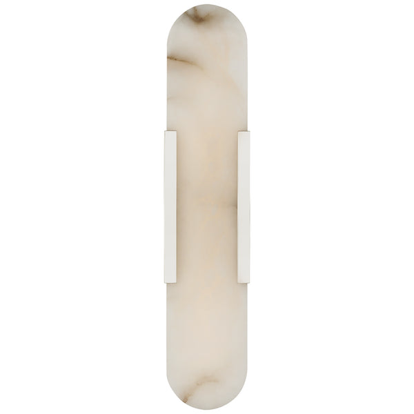 Melange 4.25" LED Wall Sconce, Polished Nickel
