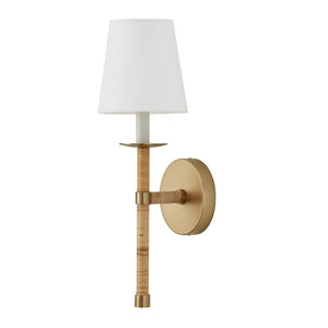 Tatum 6'' One Light Wall Sconce, Matte Brass - Main Product Image.jpg
