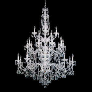 Sterling 45'' 25 Light Chandelier, Silver with Heritage Crystal - Main Product Image.jpg