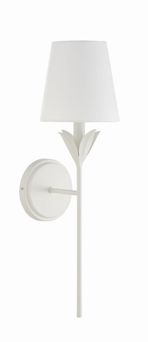 Laurel 6'' One Light Wall Sconce, Matte White - Alternate Product Image 2.jpg