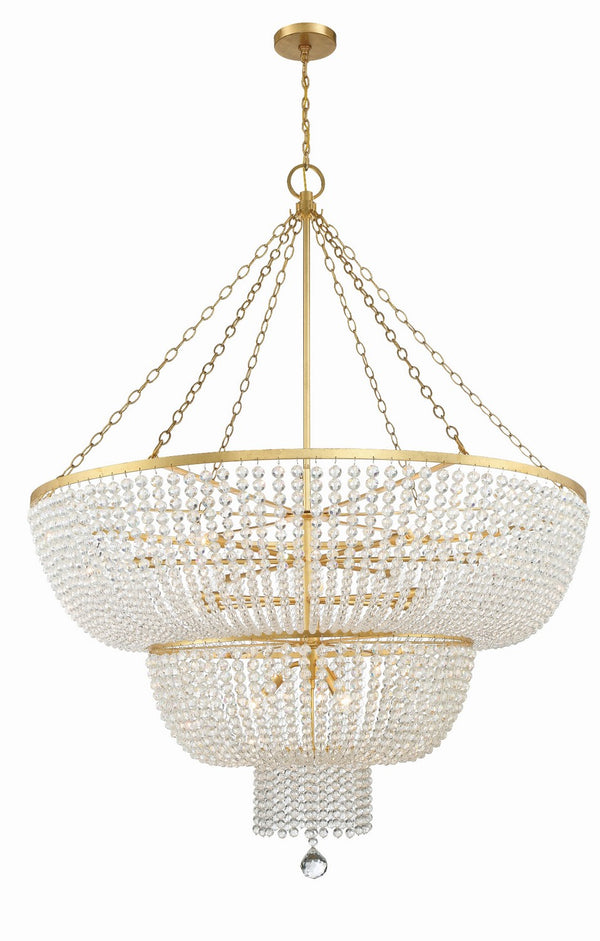 Kylie 48.5'' 15 Light Chandelier, Antique Gold - Alternate Product Image 2.jpg