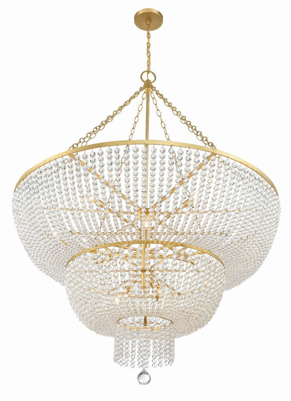 Kylie 48.5'' 15 Light Chandelier, Antique Gold - Alternate Product Image 3.jpg