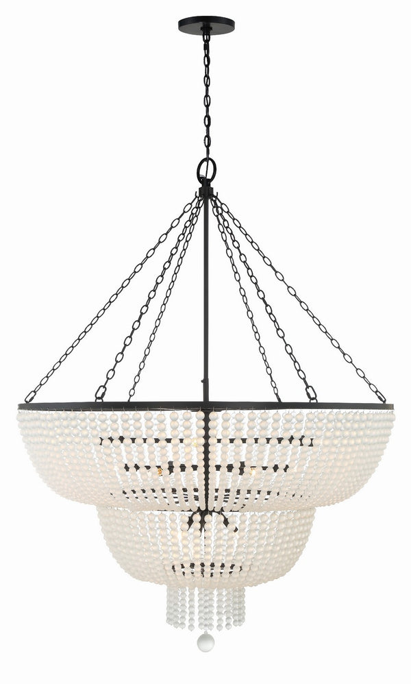 Kylie 48.5'' 15 Light Chandelier, Matte Black - Main Product Image.jpg
