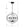 Soleil 28.5'' Six Light Chandelier, Black - Alternate Product Image 2.jpg