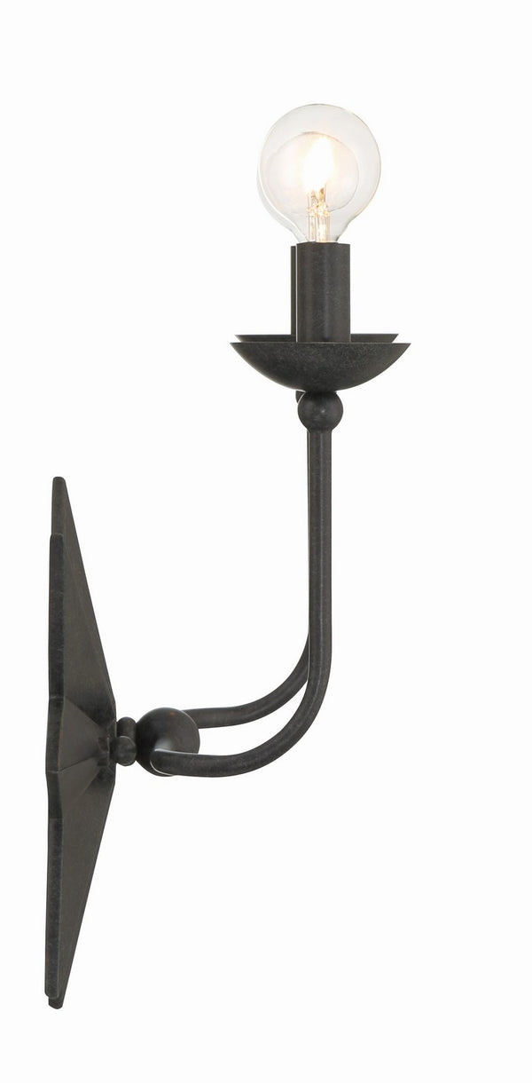 Superstar 13'' Two Light Wall Sconce, Black - Alternate Product Image 2.jpg