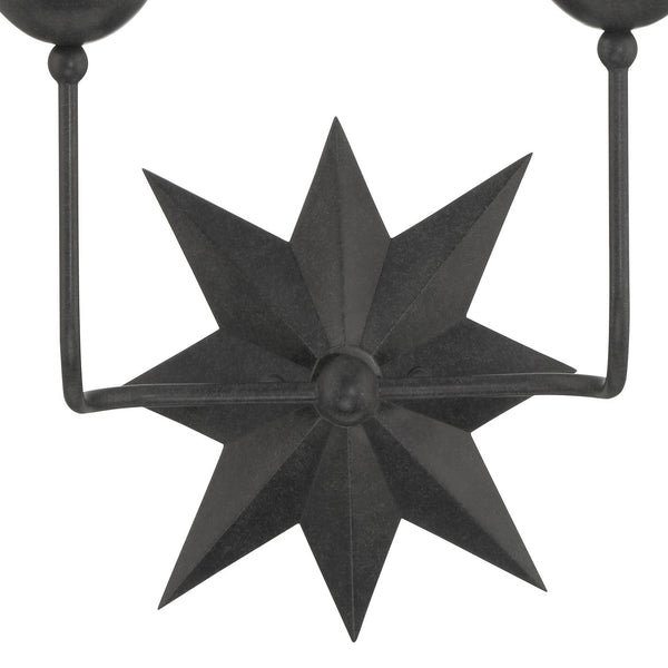 Superstar 13'' Two Light Wall Sconce, Black - Alternate Product Image 3.jpg
