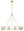 Araceli 36'' 10 Light LED Chandelier, Soft Brass Clear - Main Product Image.jpg