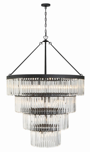 Emorick 40'' 22 Light Chandelier, Black - Main Product Image.jpg
