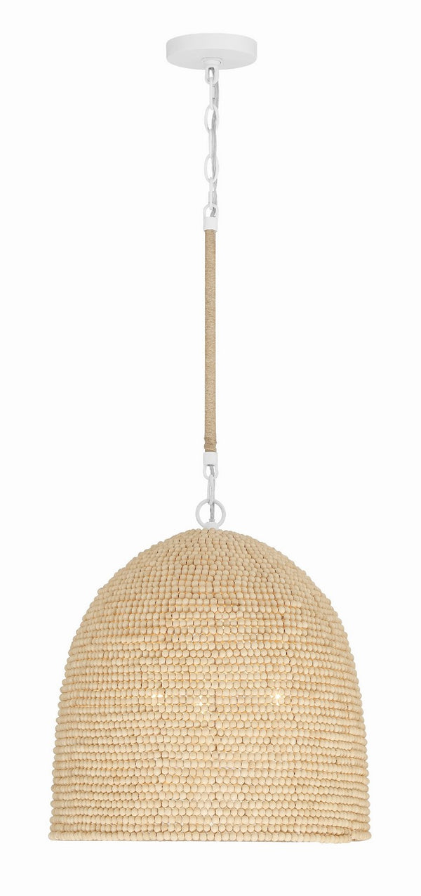 Jesper 16'' Three Light Pendant, Matte White - Main Product Image.jpg