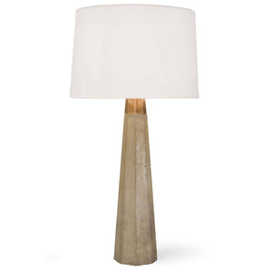 Beretta Concrete 16" One Light Table Lamp, Natural