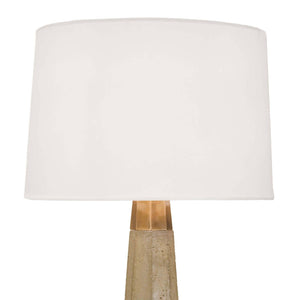Beretta Concrete 16" One Light Table Lamp, Natural