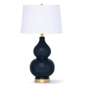 Madison Ceramic 15" One Light Table Lamp, Blue