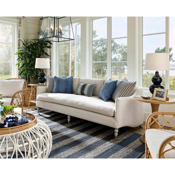 Madison Ceramic 15" One Light Table Lamp, Blue