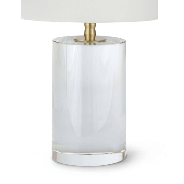 Juliet Crystal 8" One Light Table Small Lamp, Clear