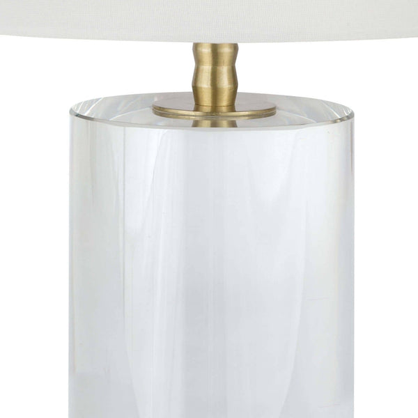 Juliet Crystal 8" One Light Table Small Lamp, Clear
