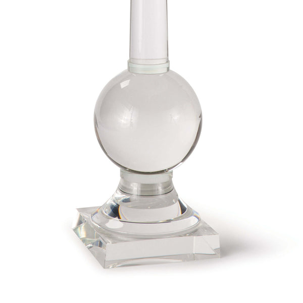 Stowe Crystal 18" One Light Table Lamp, Clear