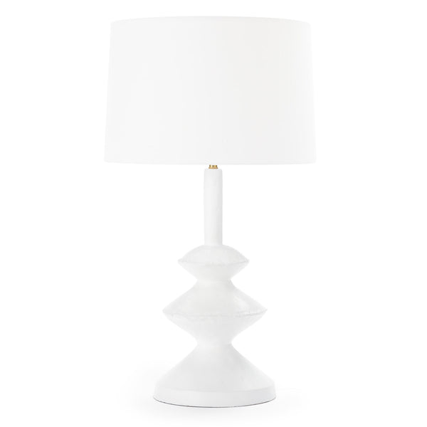 Hope 16" One Light Table Lamp, White
