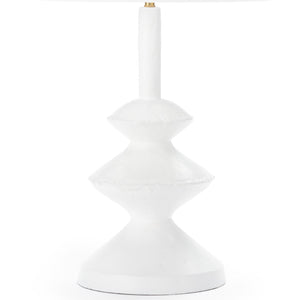 Hope 16" One Light Table Lamp, White