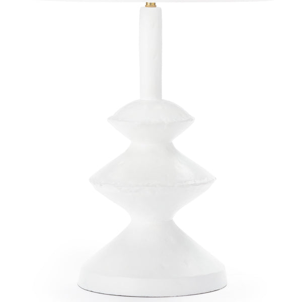 Hope 16" One Light Table Lamp, White