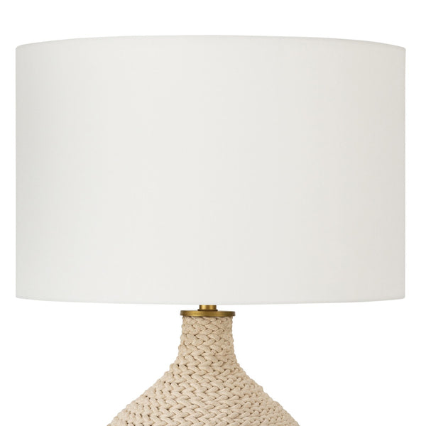 Biscayne 19" One Light Table Lamp, Natural