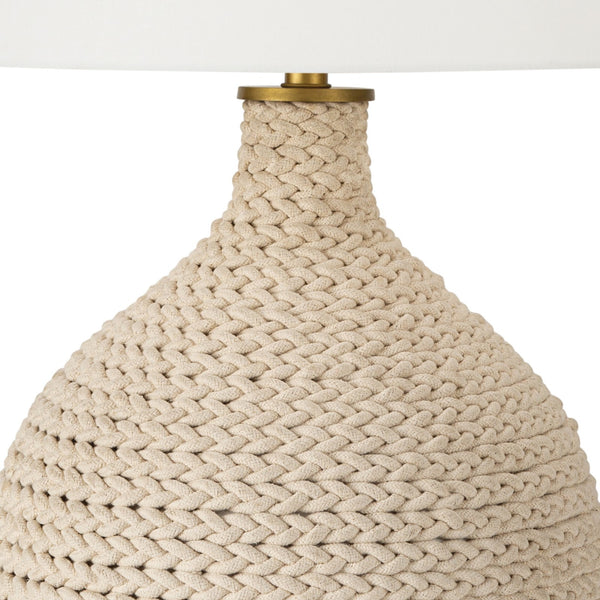 Biscayne 19" One Light Table Lamp, Natural