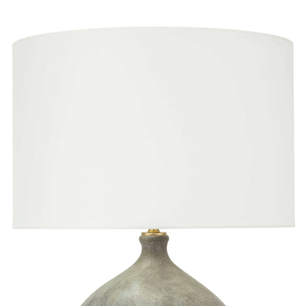 Dover Ceramic 17" One Light Table Lamp, Brown
