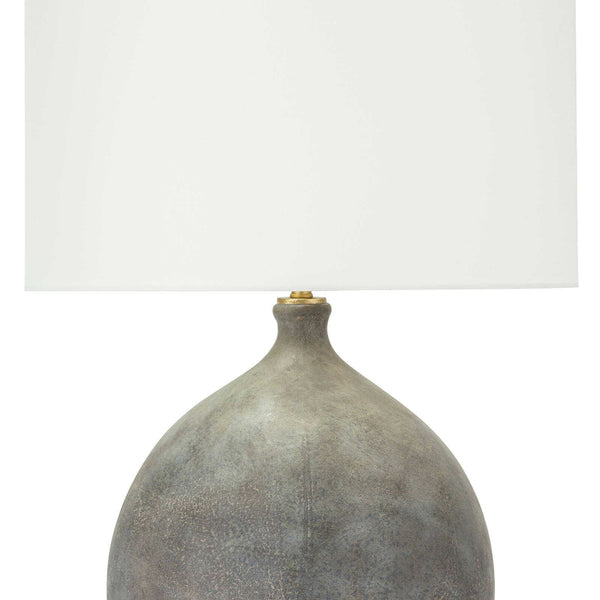 Dover Ceramic 17" One Light Table Lamp, Brown