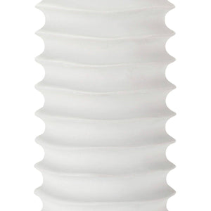 Nabu Metal 17" One Light Column Table Lamp, White