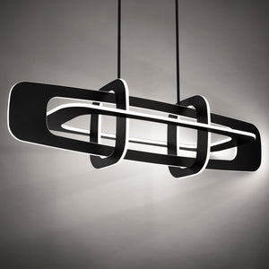 FM Modern 50.13'' LED Linear Pendant, Black - Main Product Image.jpg