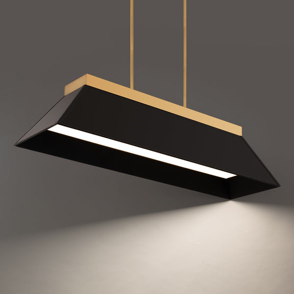 FM Modern 44'' LED Linear Pendant, Black and Aged Brass - Main Product Image.jpg
