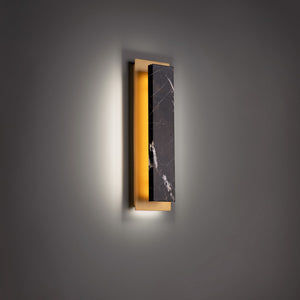 FM Modern 5'' LED Wall Sconce, Black and Aged Brass - Main Product Image.jpg