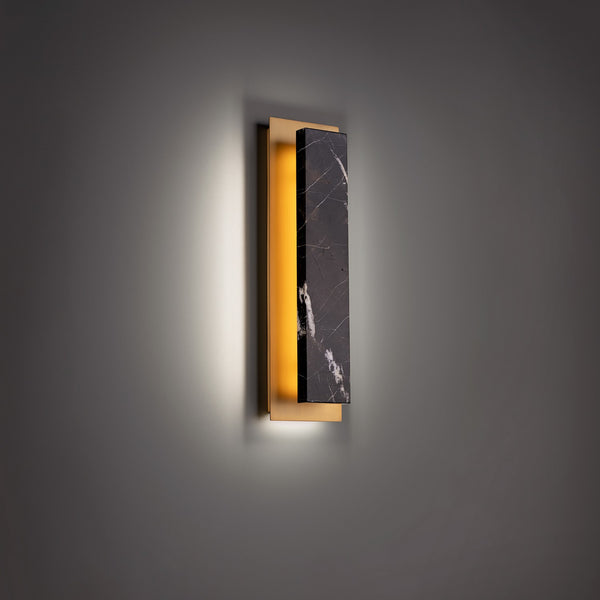 FM Modern 5'' LED Wall Sconce, Black and Aged Brass - Main Product Image.jpg