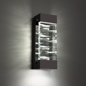 Labrynth 1'' LED Outdoor Wall Sconce, Black - Main Product Image.jpg