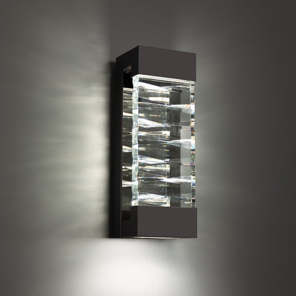 Labrynth 1'' LED Outdoor Wall Sconce, Black - Main Product Image.jpg