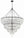 Kylie 60'' 24 Light Chandelier, Matte Black - Alternate Product Image 2.jpg